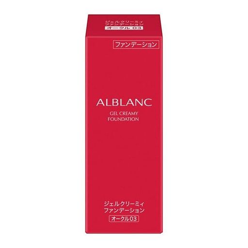花王 アルブラン ALBLANC ジェルクリーミィファンデーション SPF23 PA++ 30G オークル03