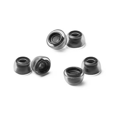 他サイト： AZLA　イヤーピース SednaEarfit Crystal for AirPods Pro S MS Mサイズ各1ペア 　AZL-CRYSTAL-APP-SET-Mの商品画像