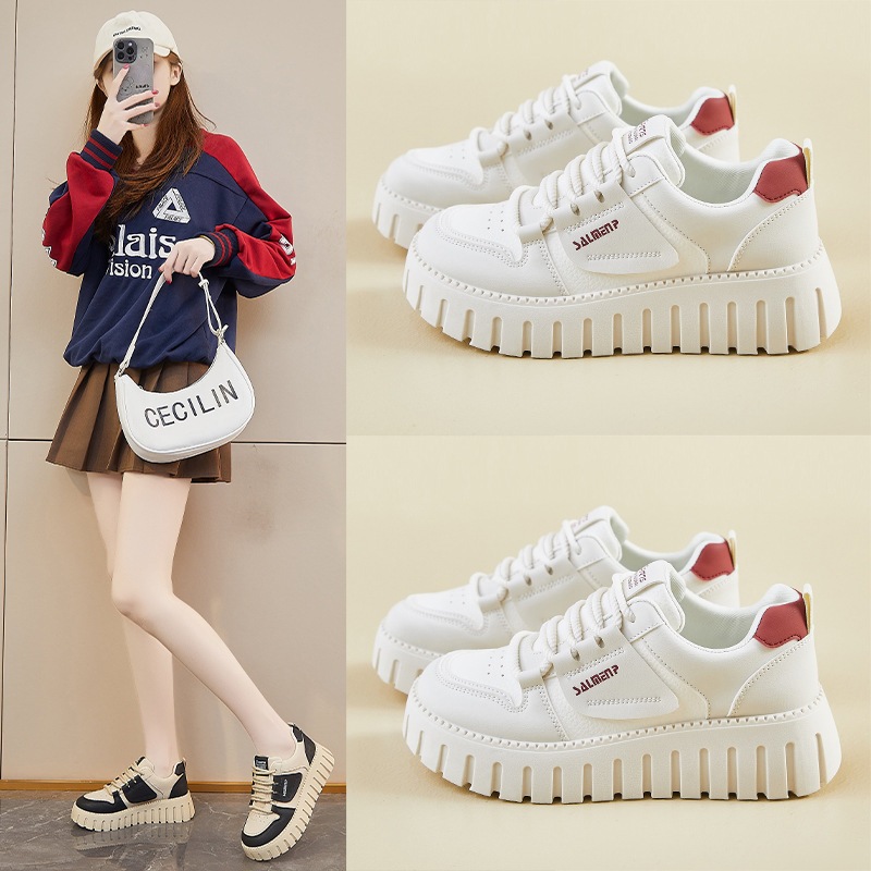 女性用パラシューズ2025年春夏新作韓国厚底シューズ女性用オールマッチスポーツ＆レジャーシューズ 4,619円