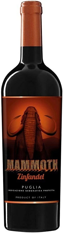 マーレ マンニュム マンモス ジンファンデル 750ml12本［赤/やや辛口/イタリア/プーリア]