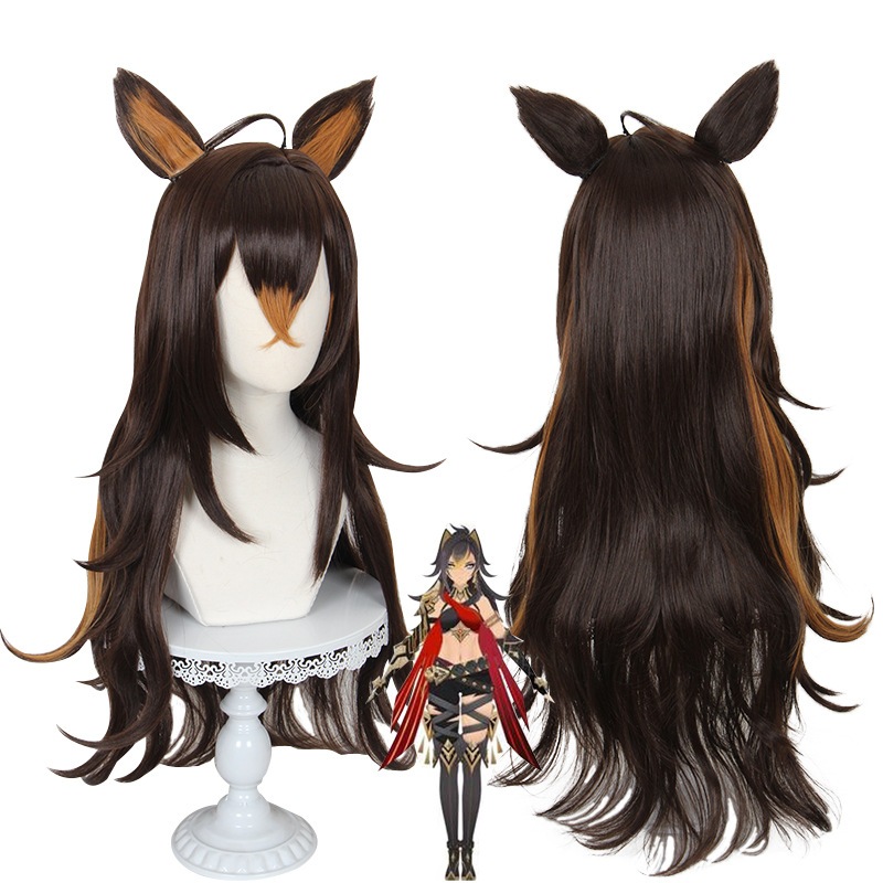 Qoo10] 原神 ディシア コスプレ ウィッグ かつ : ホビー・コスプレ