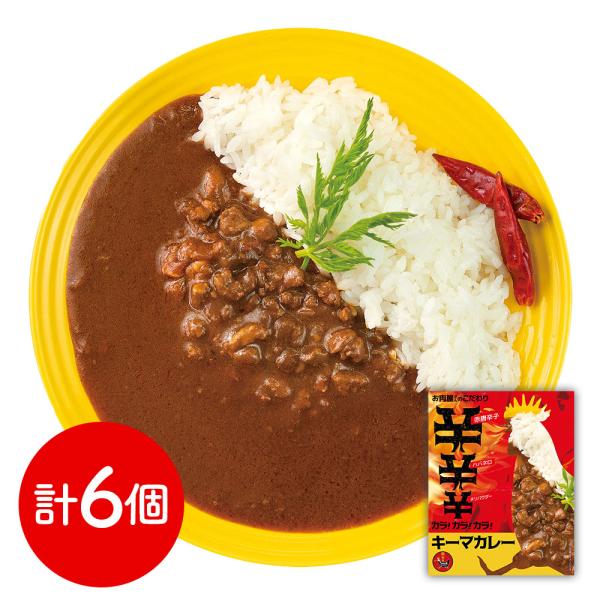 お肉屋さんのこだわり カラ!カラ!カラ!キーマカレー 6個 SISK