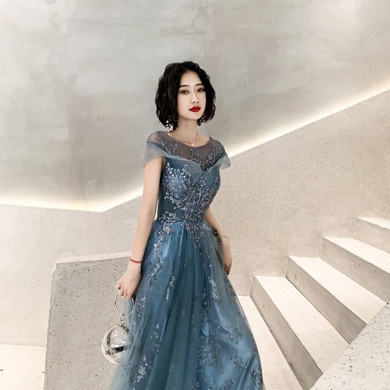 【高級宴会ドレス】ロング 結婚式 年次総会 ホスト 誕生日 パーティードレス 式典 レディース 2026 新作 ドリーミー 気質 頑丈 宴会 イブニングドレス