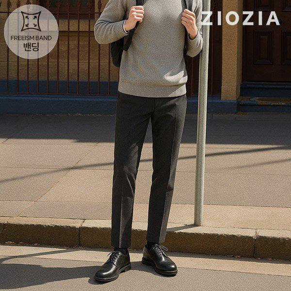 [] メランジ チャコール カジュアル セットアップ パンツ S (AAD4PP1603_CGR)