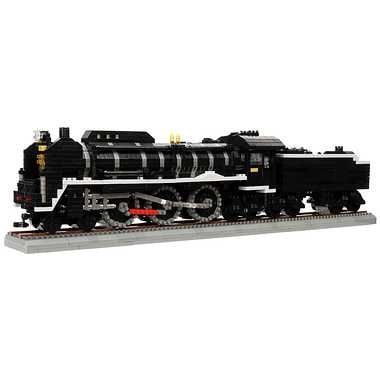 ナノブロック 蒸気機関車 デラックスエディション NB-062 7x42x21cm 12才以上