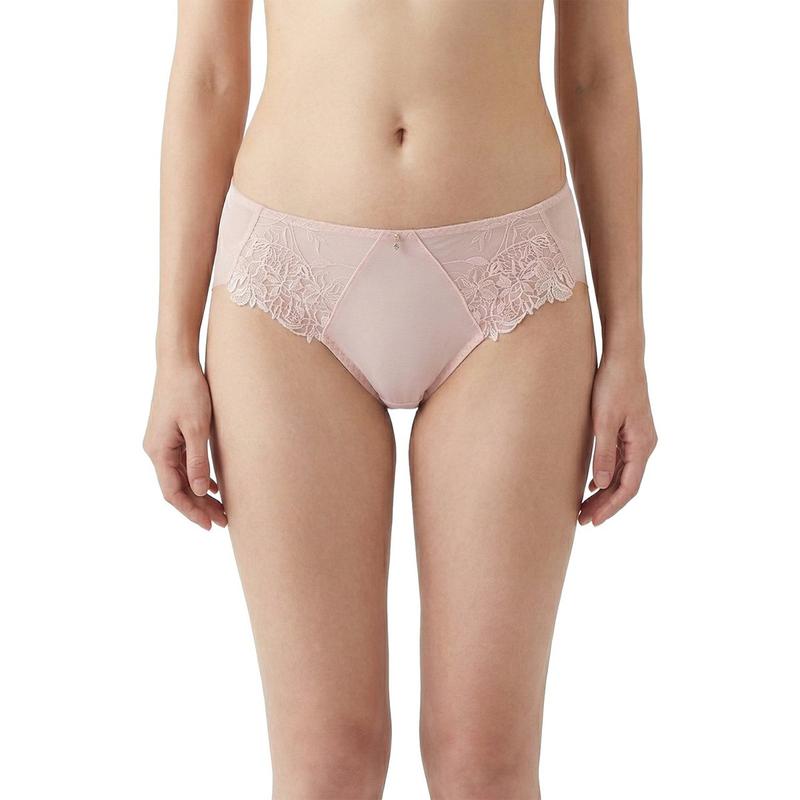 クチュールパッチ刺繍女性用Tバックショーツ