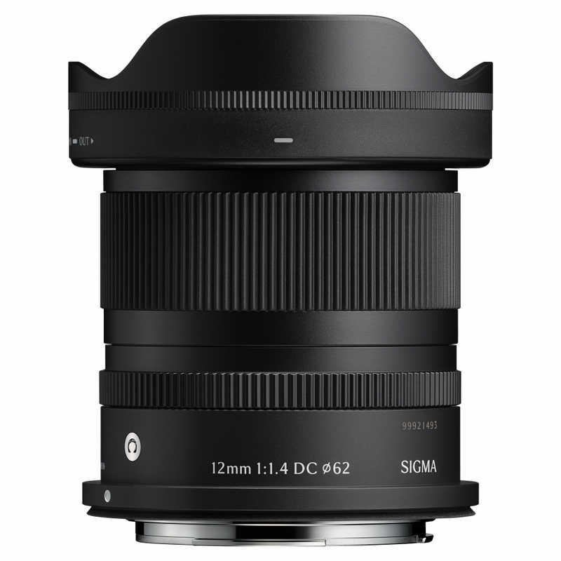 シグマ　カメラレンズ 12mm F1.4 DC Contemporary ［キヤノンRF / 単焦点レンズ］　12MMF1.4DC（C）