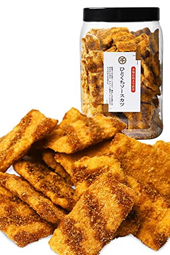 他サイト： ひとくちソースカツ 【 大容量 業務用 お菓子 】懐かしい 駄菓子 スナック菓子 (おつまみ/おやつ に) ソースかつ 千成商会 [ つまみ蔵 ] 420gの商品画像