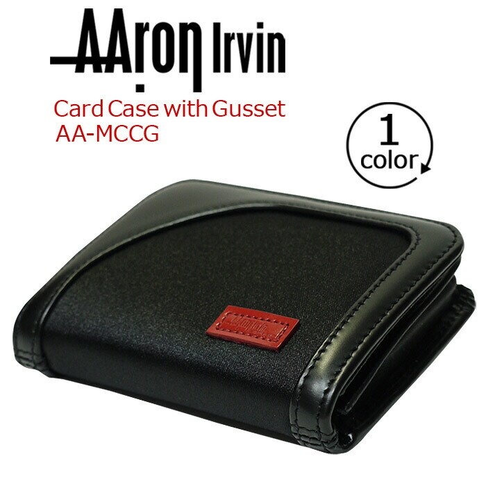 AAron Irvin カードケース 名刺入れ メンズ 通勤 おしゃれ