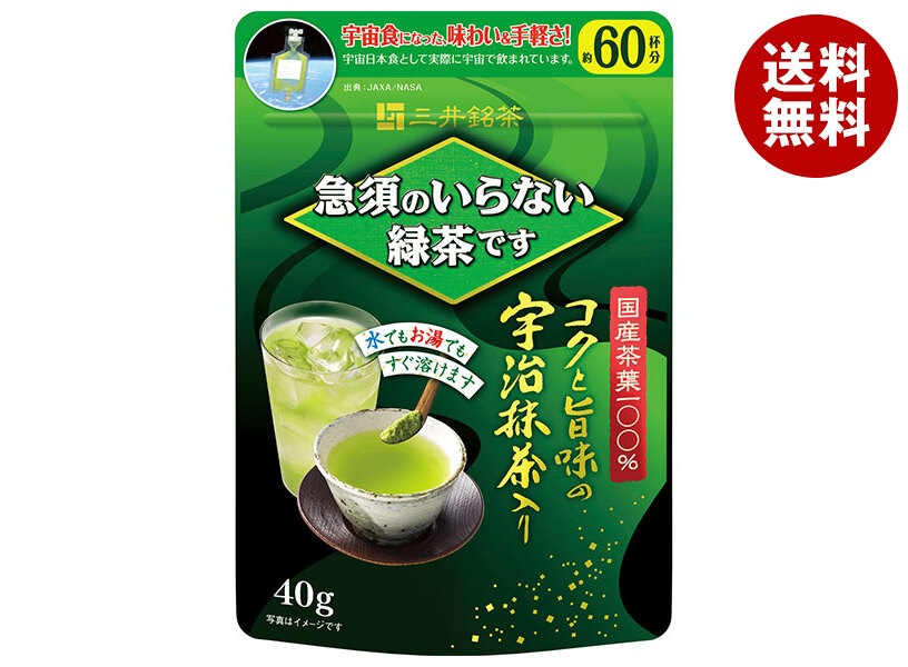 三井農林 三井銘茶 急須のいらない緑茶です 40g*24袋入*(2ケース)