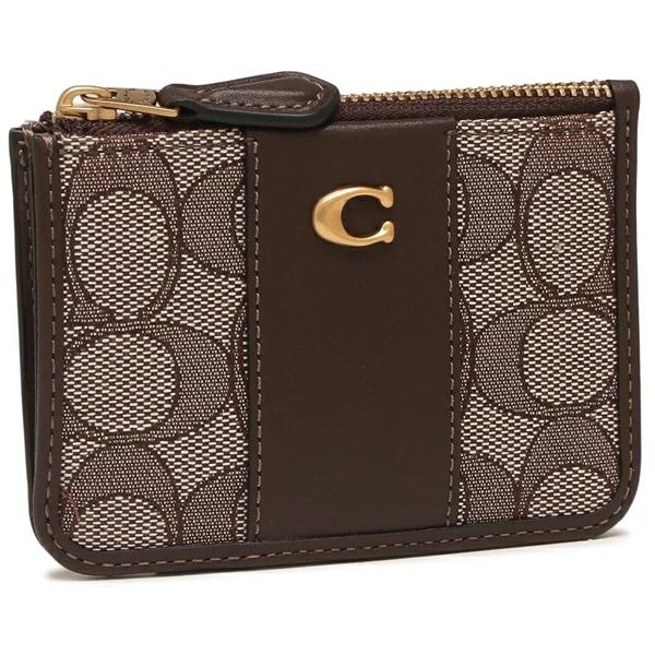 カードケース エッセンシャル ミニ ID カードケース ブラウン レディース CCD13 B4OAK