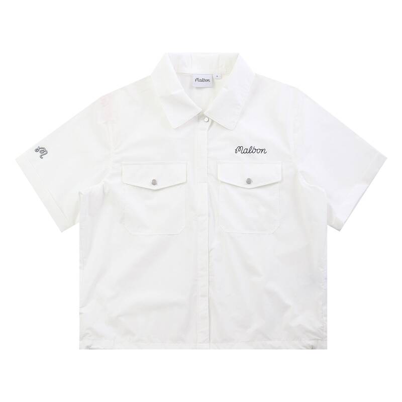 マルボン レディース マイクロエアドット アウトポケット カラー ピステ M6222PPI51 WHT