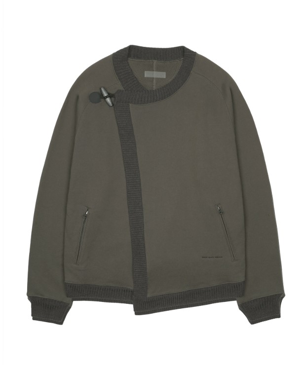 【SANSANGEAR】 25FW WRAPPED JACKET : BROWN