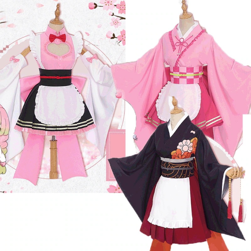 コスプレ変装仮装衣装鬼滅の刃メイド服