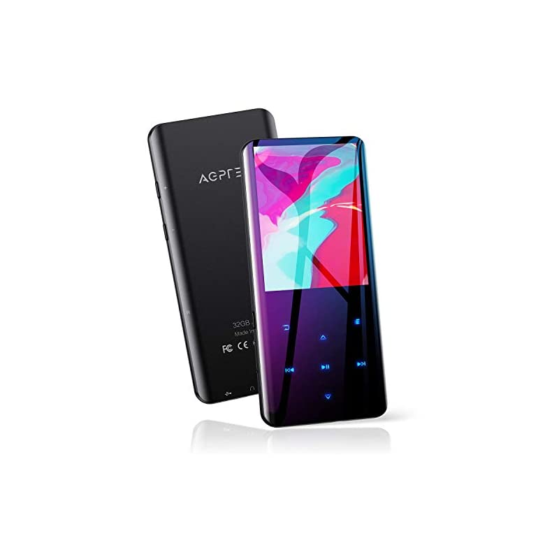 MP3プレーヤー 32GB内蔵 最大128GB 3D曲面 超高音質 2.4インチ FMラジオ 録音