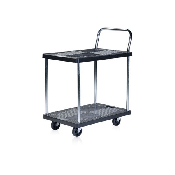 静かな樹脂台車 2段 150 [最大積載荷重150kg] 組立品