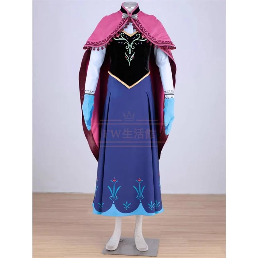 アナ雪 コスプレ アナと雪の女王 コスプレ衣装コスチューム イベント 演出服 アニメ変装 仮装 ハロウィン