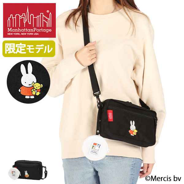 日本正規品 ショルダーバッグ レディース メンズ ミッフィー ショルダー 小さめ 軽量 MIFFY 70TH JOGGER(L) JPN VER2 500D CORDURA MP1404L2MF70