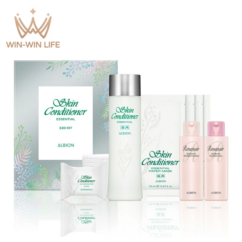 薬用スキンコンディショナー エッセンシャル N 330 キット 限定発売 限定品 限定キット 化粧水 クレンジングバー ペーパーマスク シャンプー ヘアトリートメント フェイシャルコットン