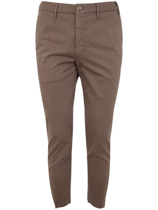 INCOTEX Men Straight Pants ZR851W 4055B 432 CHESTNUT