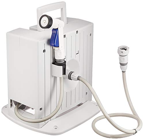 グリーンライフ ホース ホースリール 20m ペダルを踏めば自動巻き コンパクト収納 G-Auto(