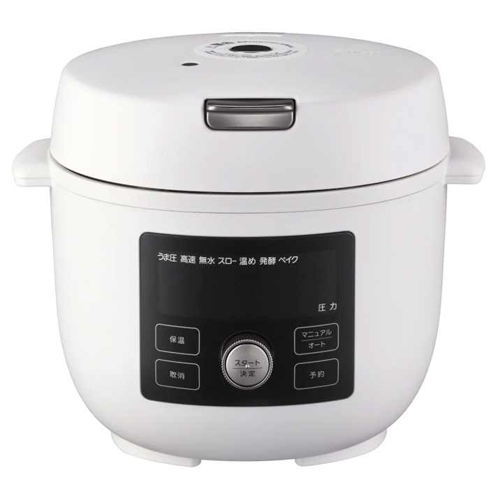 電気圧力鍋 TIGER COOKPOT タイガークックポット COK-A220-WM マットホワイト