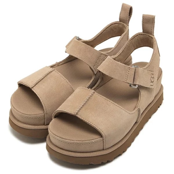 サンダル ゴールデンスターハイ プラットフォーム ベージュ レディース 1167356 SAN 17,136円