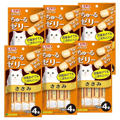 他サイト： 【即納】CIAO (チャオ) スティック ささみ 4本 6個セットの商品画像