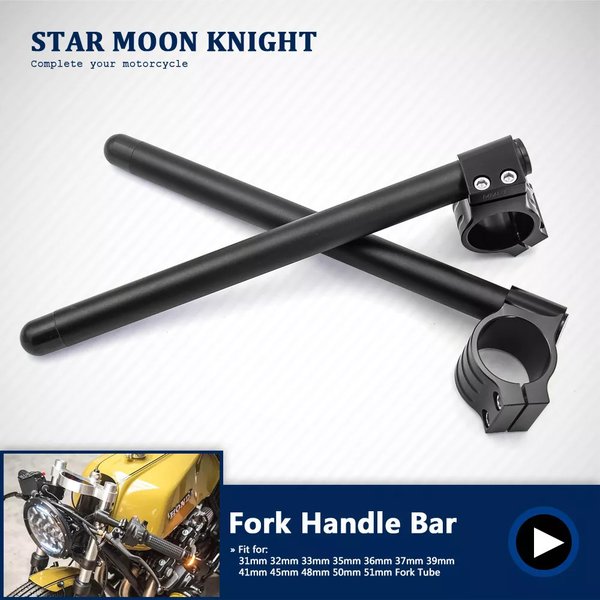 オートバイハンドルレーシング調整可能 CNC 31 32 33 35 36 37 39 41 45 48 50 51 mm クリップフォークハ