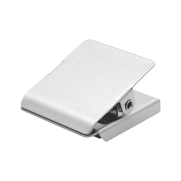 (まとめ)ソニック ステンレスマグネットクリップ S 口幅31mm CP-1095 1個 (×50セット)