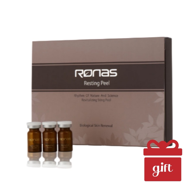 【ハーブピーリング】レスティング ピール 1.3g×10本 角質ケア・肌コンディションケア 韓国コスメ RONAS RESTING PEEL