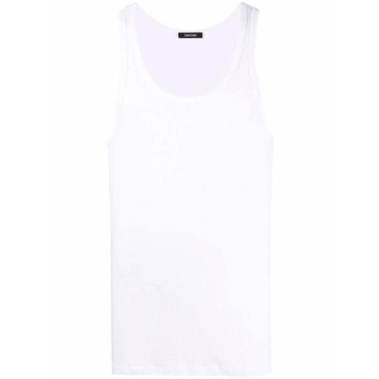 TOMFORD Men Tops T4D101210 100 WHITE