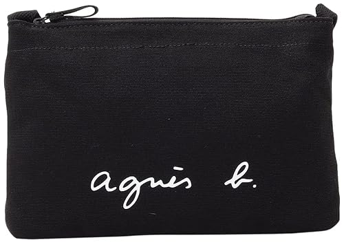 [アニエスべー] ロゴ ポーチ WEB限定 GO03‐05 レディース F ブラック