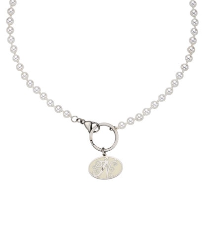 NFF whimpsy pearl necklace ivory ウィンプシーパールネックレス アイボリー 韓国アクセサリー 正規品