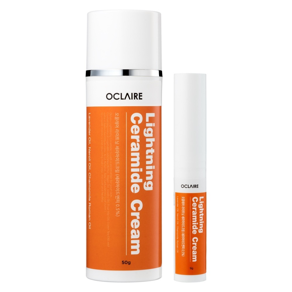 オークレアライトニングセラミドクリーム50g 1個+ 9g 1個