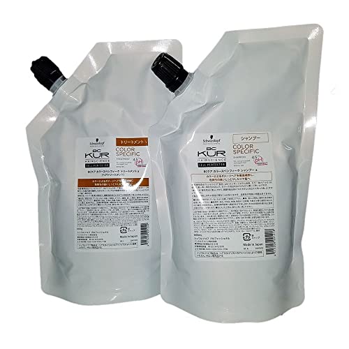 シュワルツコフ BCクア カラースペシフィーク シャンプー 600ml ＆ トリートメント 600g 詰替え用 セット