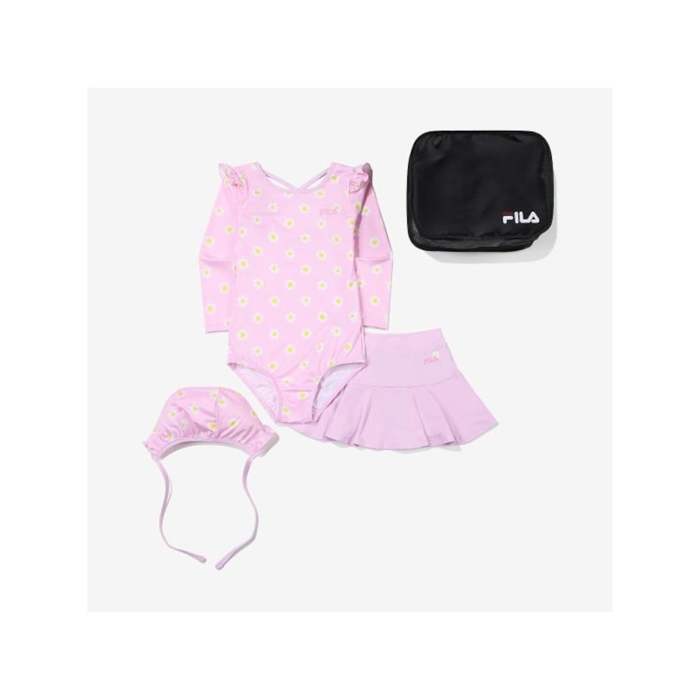 [FILA KIDS] フラワースイムセットアップ (FK2SWF2A14F_EPK) Q0ZFK2SWF2A14FKK