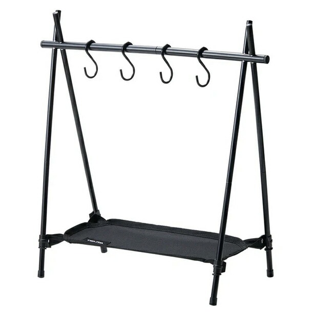 （まとめ買い）テルッタ ハンギングラック ワークツール 持ち運び収納 TLT010-BK [x3]