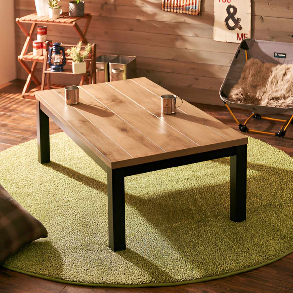 こたつ テーブル おしゃれ 長方形 木目 天板ずれ防止 コード収納 幅110cm リビングテーブル センターテーブル ローテーブル つくえ コタツ パイン材 手元コントローラー 省エネ 節電