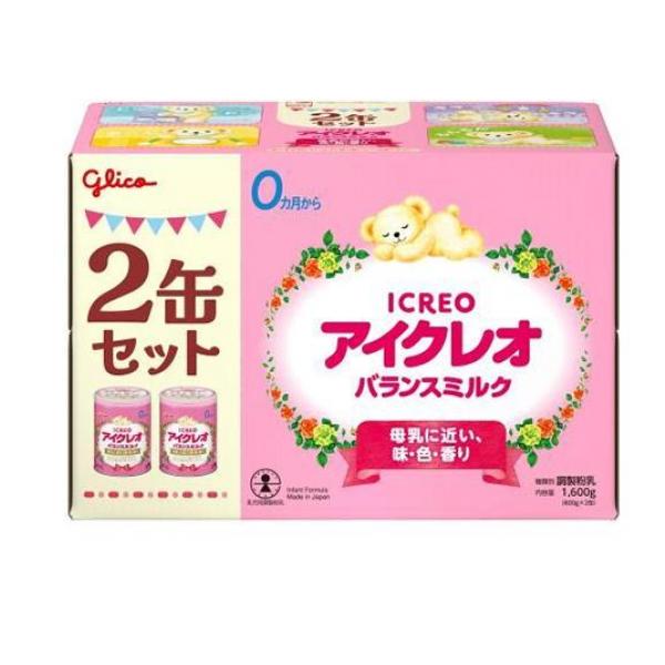 アイクレオ バランスミルク 1600g (800g×2缶セット)