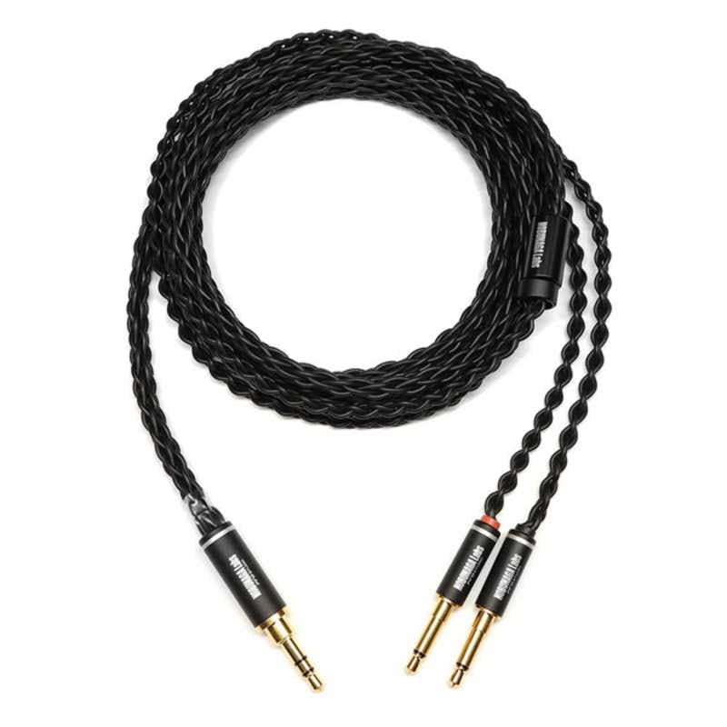 NOBUNAGA　リケーブル 賀老 豪 Garou-Gou 【3.5mm3極ステレオミニ/3.5mm2極モノラルミニ×2】　NLAGRUGOU