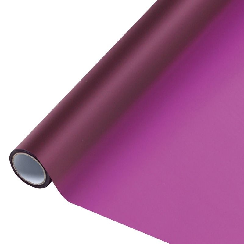 （まとめ買い）シモジマ HEIKO フラワーラッピングペーパー レインボウラップ 幅65cmx15m巻 16 ラベンダー 1本 ラッピング用品 006777970 [x3セット]