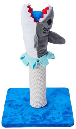 アドメイト(ADD.MATE) 猫用おもちゃ つめみがきジョーズ 組み替えられる サメポール