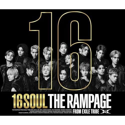 CD/THE RAMPAGE from EXILE TRIBE/16SOUL (3CD+Blu-ray) (LIVE盤)