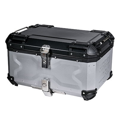 RIDEZ HXNE65 SV HARD WORX パニアトップケース SILVER 65L