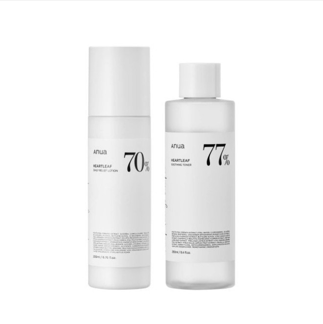 ドクダミ77 スージングトナー250ml + ドクダミ 70 デイリーリリーフローション 200ml