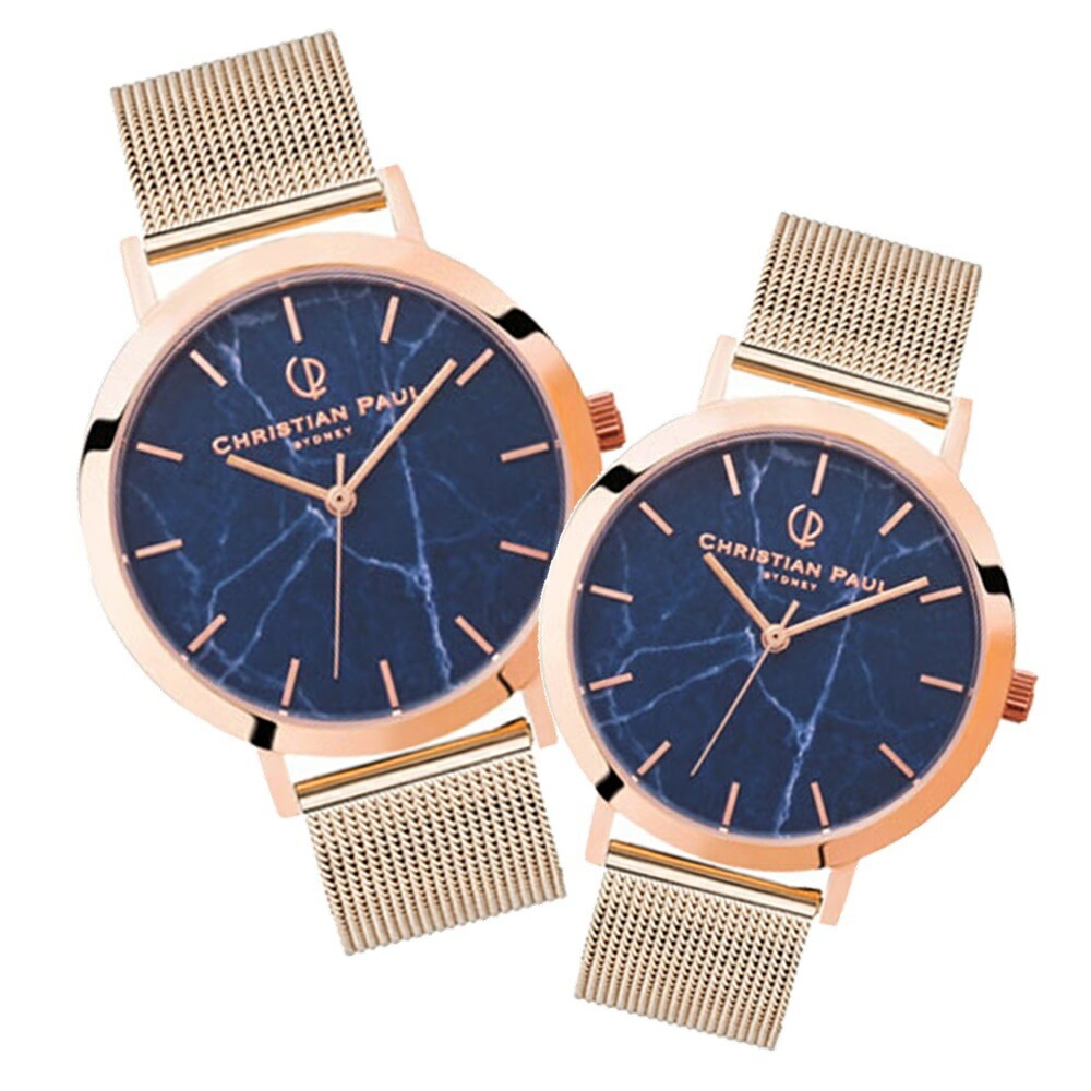 日本正規品 クリスチャンポール ペアウォッチ ペア腕時計 おしゃれ メッシュベルト カップル お揃い プレゼント 生日 結婚式 結婚記念日 結婚内祝い 結婚祝い プレゼント 夫婦 両親 ペアギフト ポ