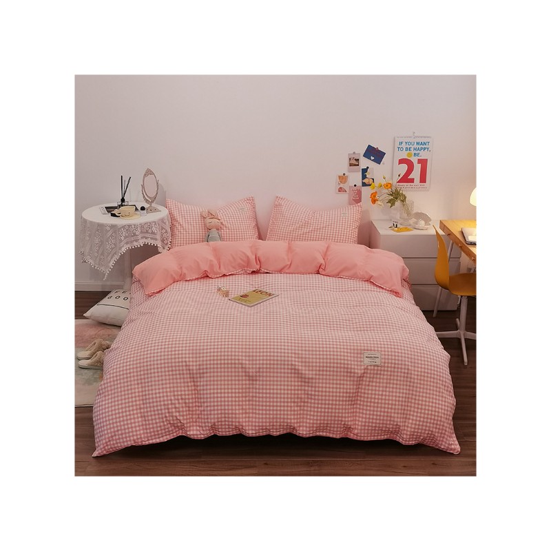 グリーンウォッシング面寝具4種セット シーツ 布団カバー 枕カバー2個