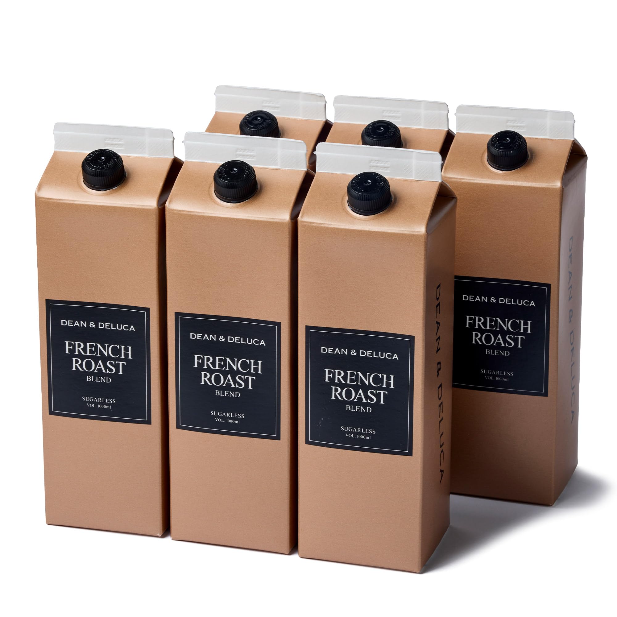 DEAN ＆ DELUCA(ディーンアンドデルーカ) アイスコーヒー フレンチロースト【無糖】6本セット