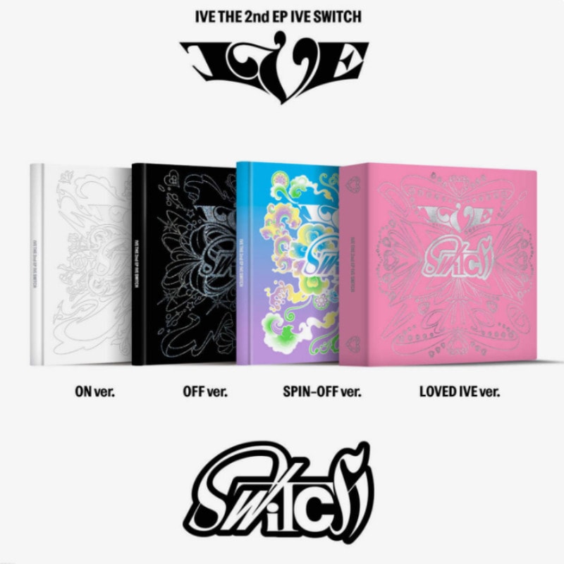 [4点セット]IVE- IVE SWITCH / 2ND EP ALBUM